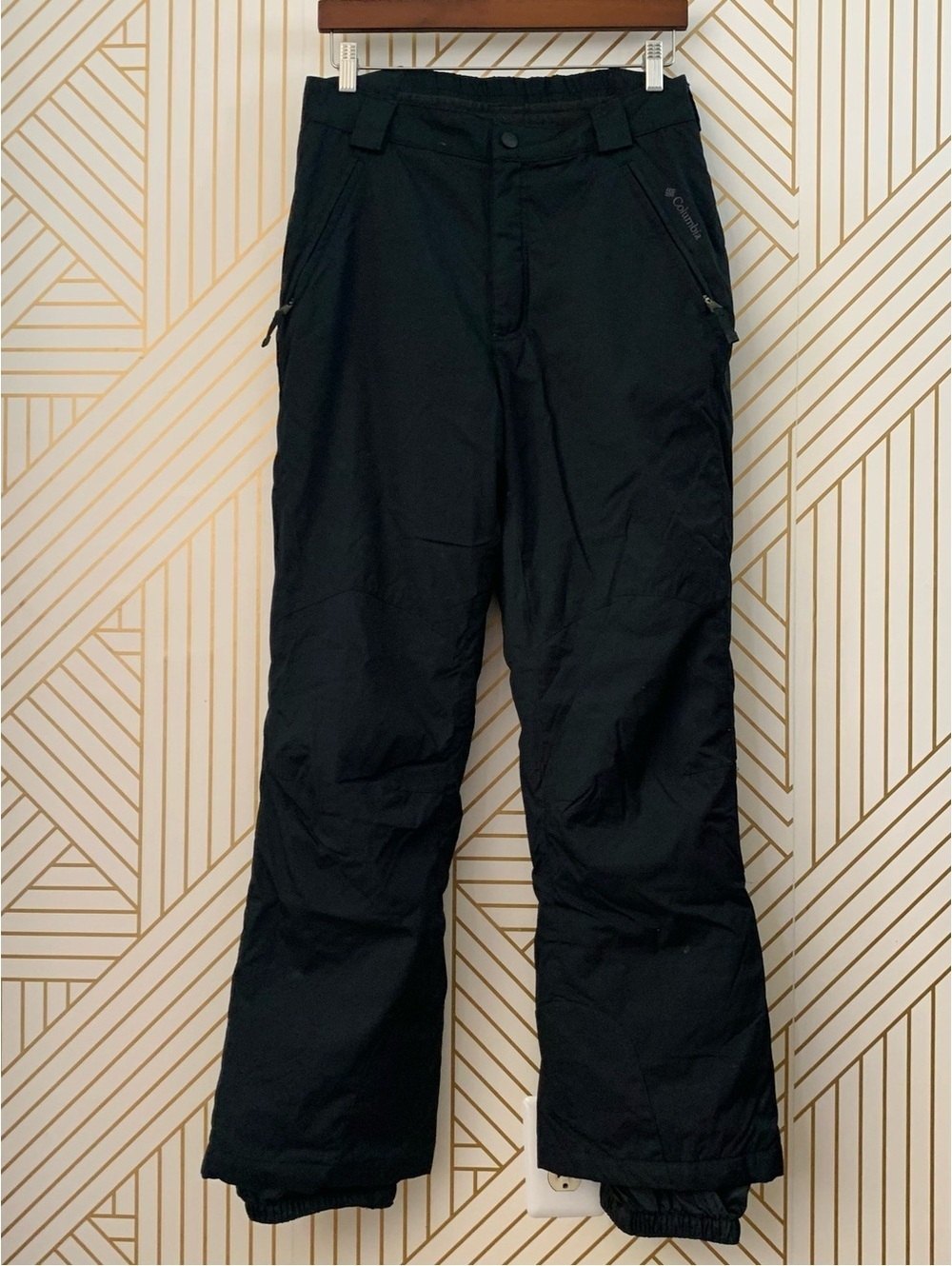Columbia Ski Snow Pants insulated Black skiing snowboard snowboarding outdoor M